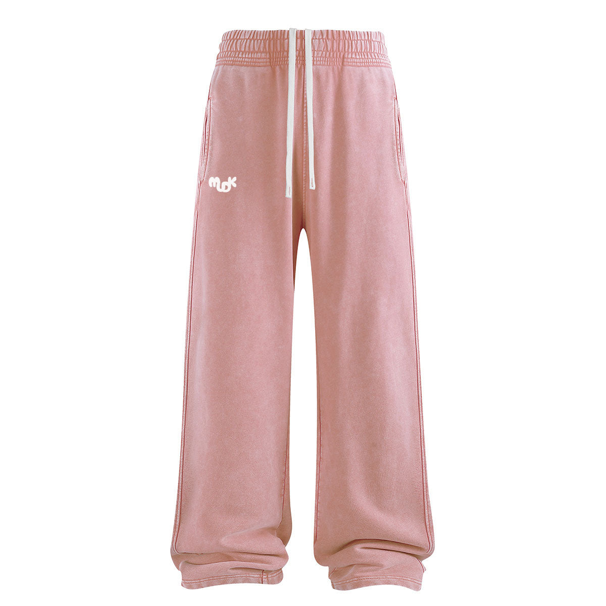 HALO Wide Leg Joggers Pink MUDIK - Stand out. Stay true.