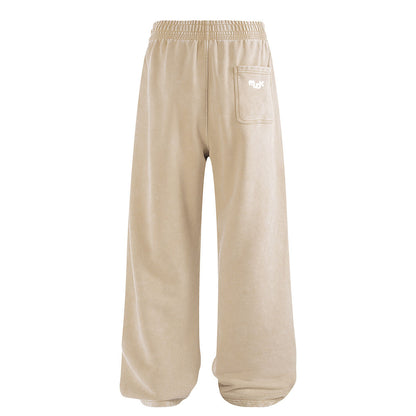 HALO Wide Leg Joggers Apricot