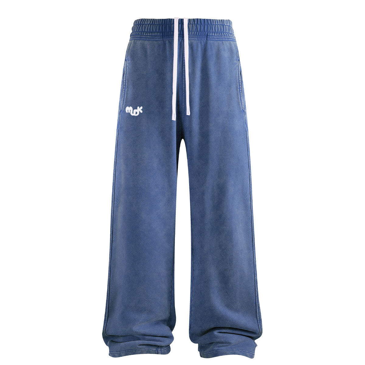 HALO Wide Leg Joggers Dark Blue MUDIK - Stand out. Stay true.