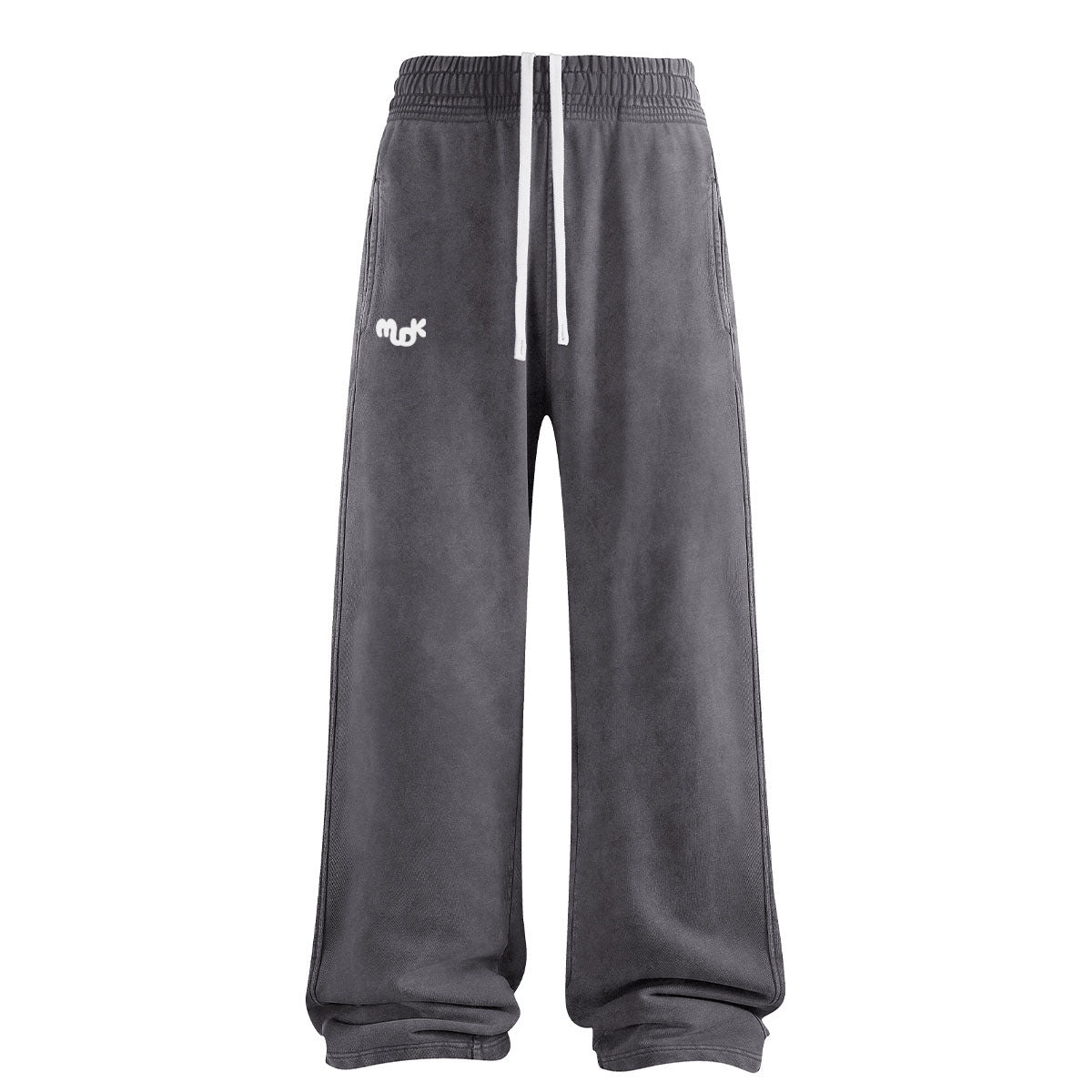 HALO Wide Leg Joggers Dark Gray Mud MUDIK - Stand out. Stay true.