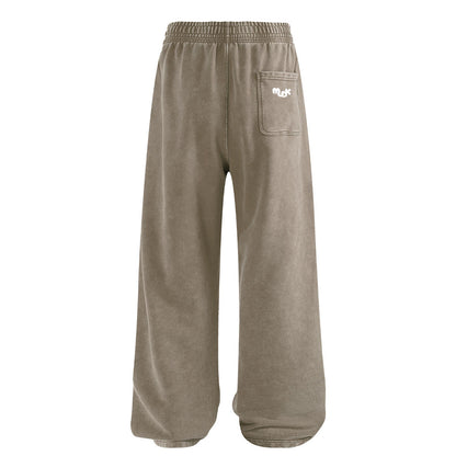 HALO Wide Leg Joggers Gray Green