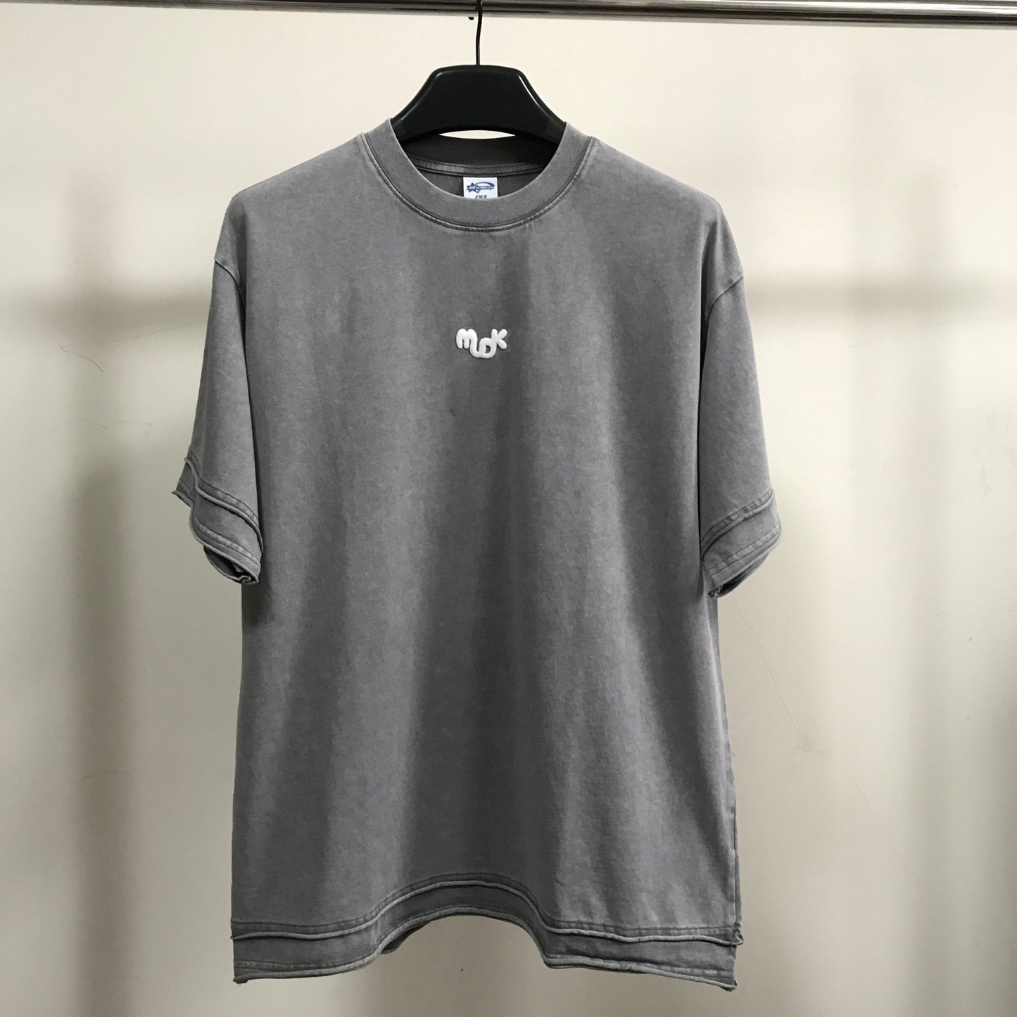 ECHO Baggy Oversized T-shirt Medium Ash