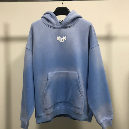 VORTEX Heavyweight Loose Hoodie Light Blue