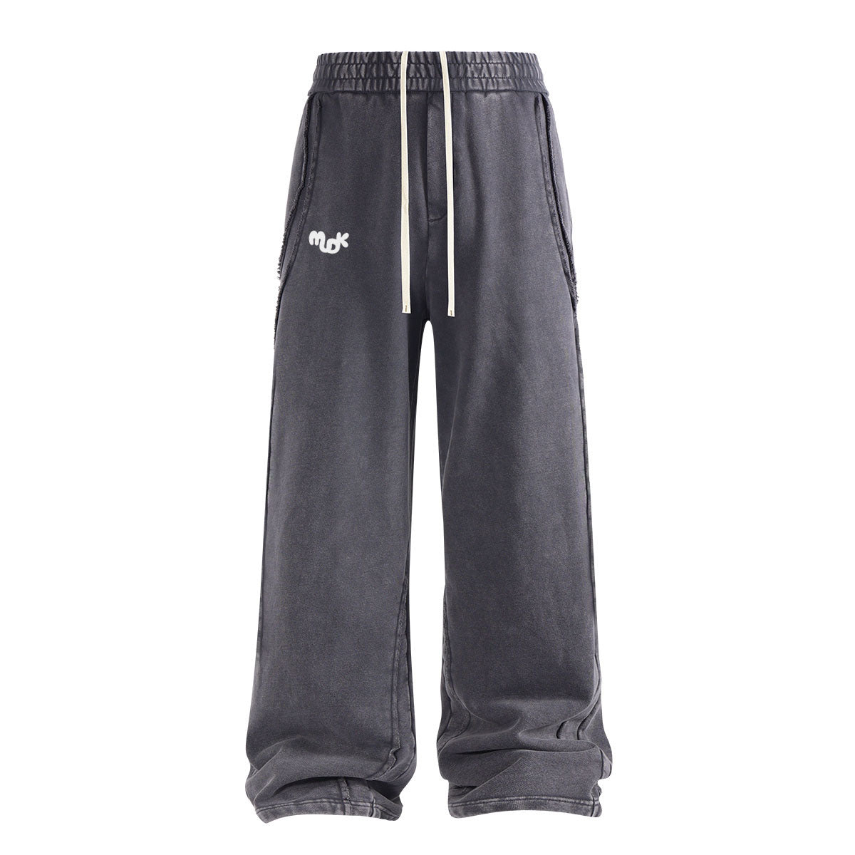 NEBULA Loose-hem Trousers Gray MUDIK - Stand out. Stay true.
