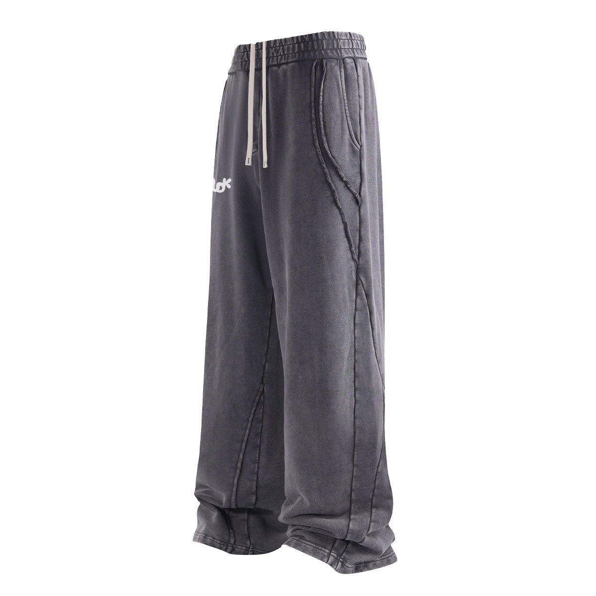 NEBULA Loose-hem Trousers Gray MUDIK - Stand out. Stay true.