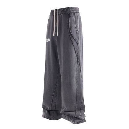 NEBULA Loose-hem Trousers Gray MUDIK - Stand out. Stay true.