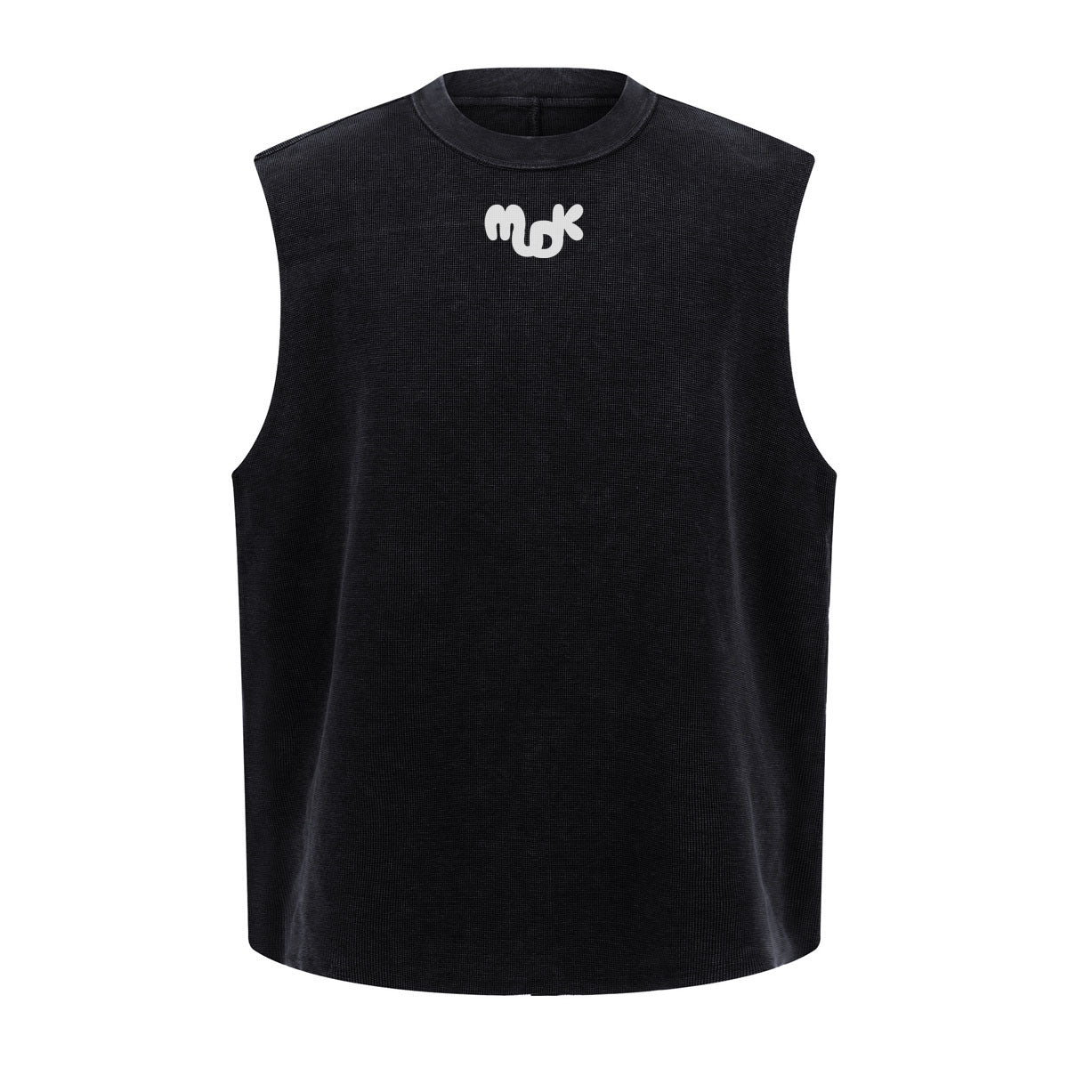 ONYX Loose Edge Vest Shirt - Black Ruins MUDIK - Stand out. Stay true.