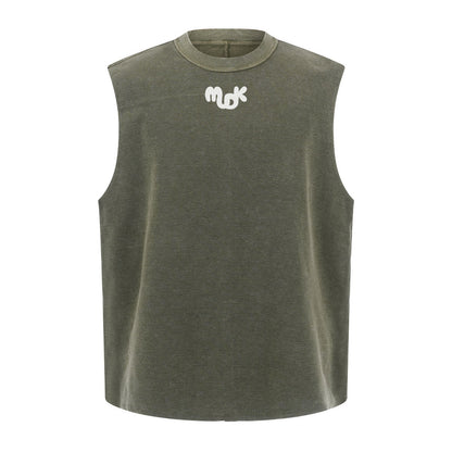 ONYX Loose Edge Vest Shirt - Ruins Green MUDIK - Stand out. Stay true.