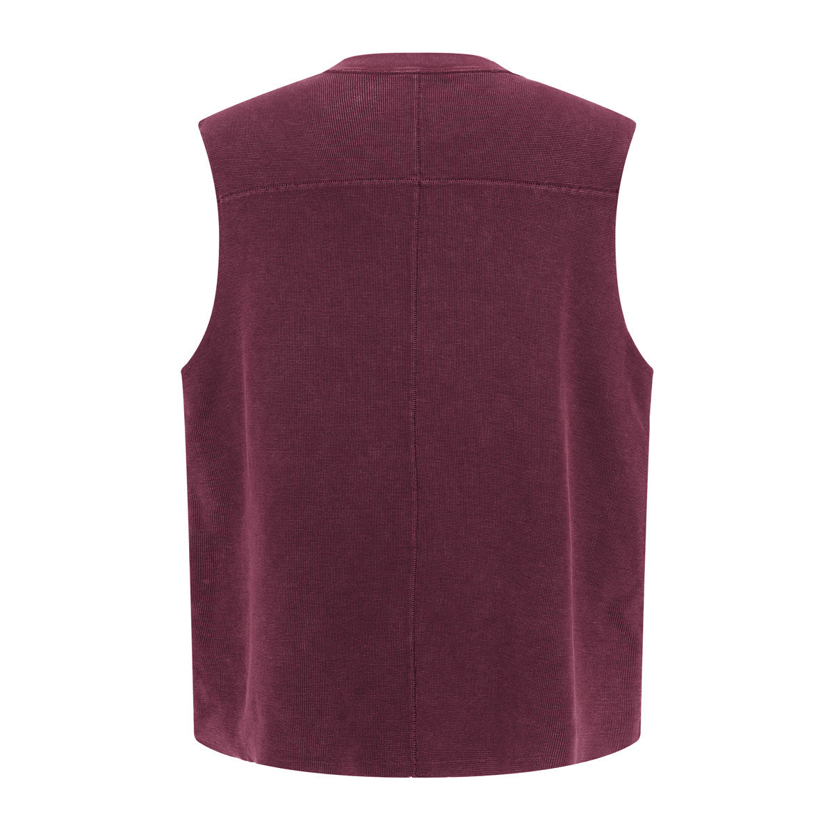 ONYX Loose Edge Vest Shirt - Red Ruins MUDIK - Stand out. Stay true.