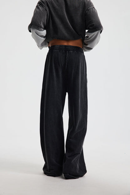 ORBIT Baggy Oversized Trousers Black MUDIK - Stand out. Stay true.