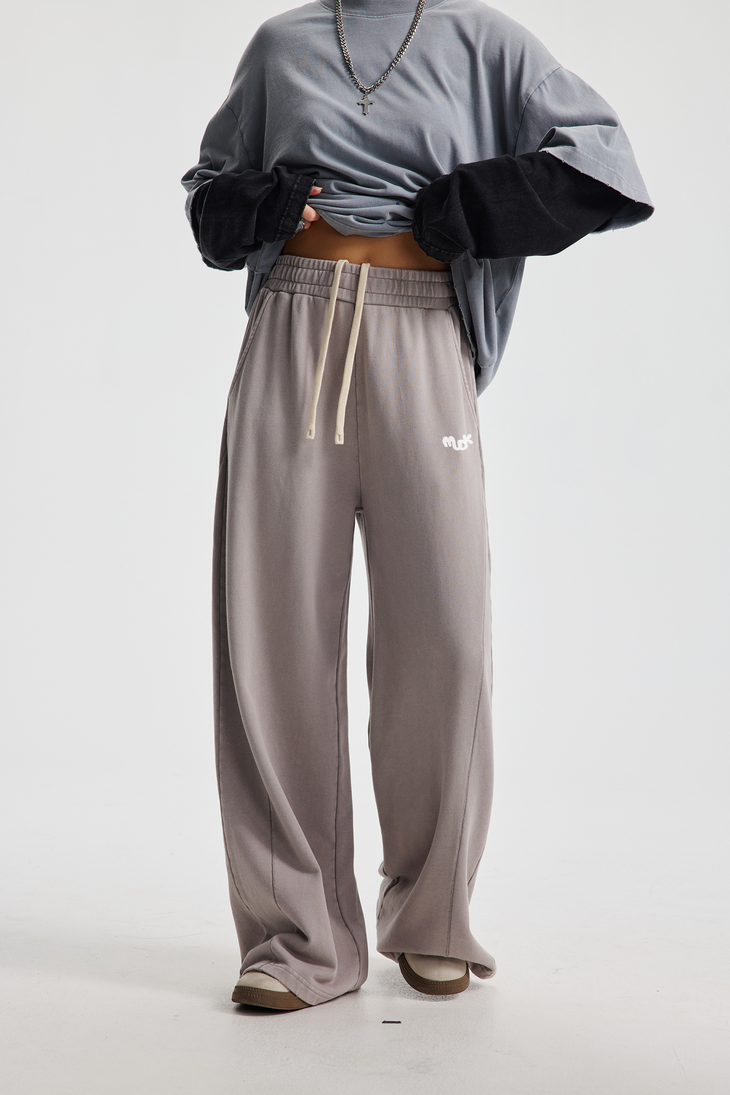 ORBIT Baggy Oversized Trousers Lavender MUDIK - Stand out. Stay true.