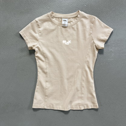 PERU Vintage Spicy T-shirt Rice Apricot