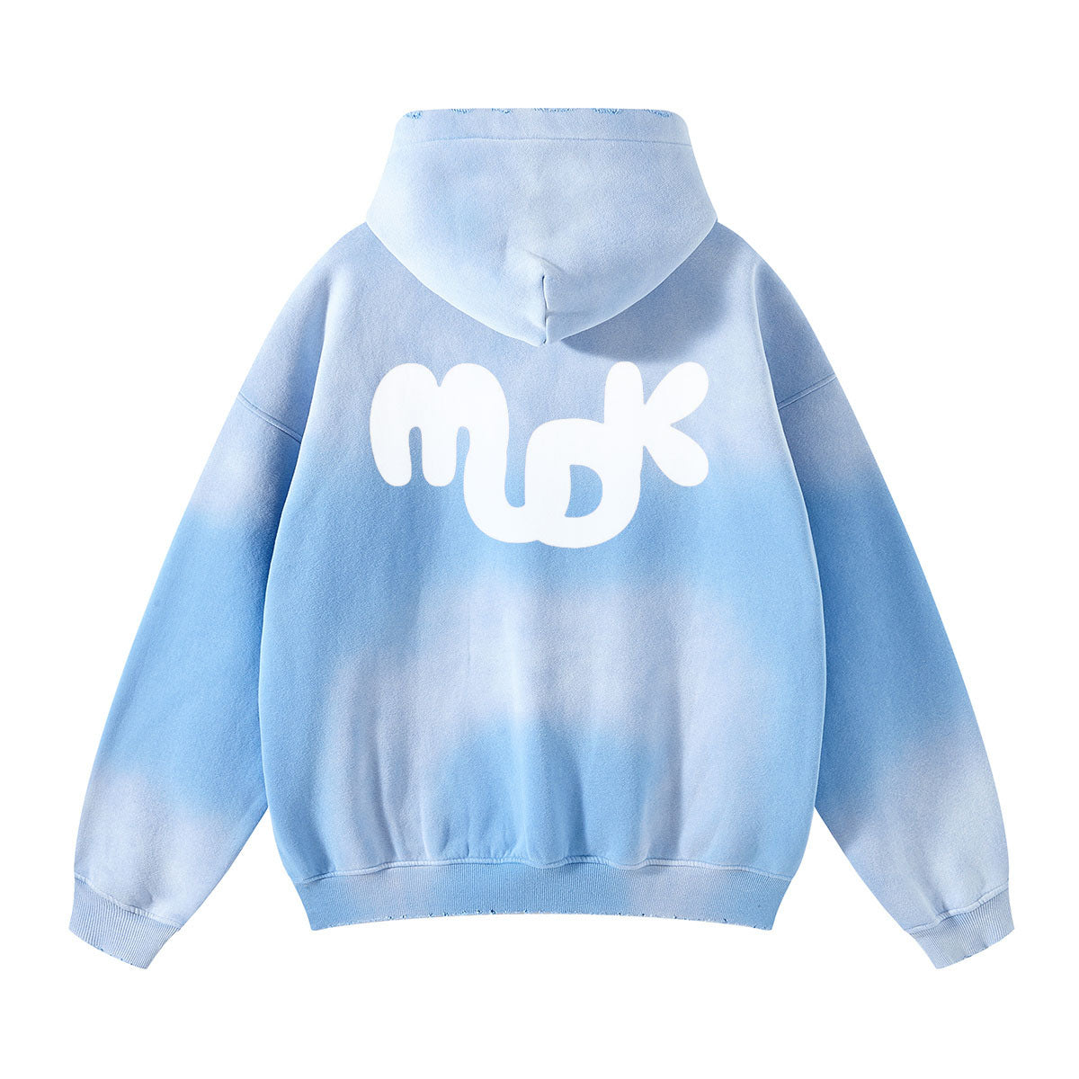 VORTEX Heavyweight Loose Hoodie Light Blue MUDIK - Stand out. Stay true.