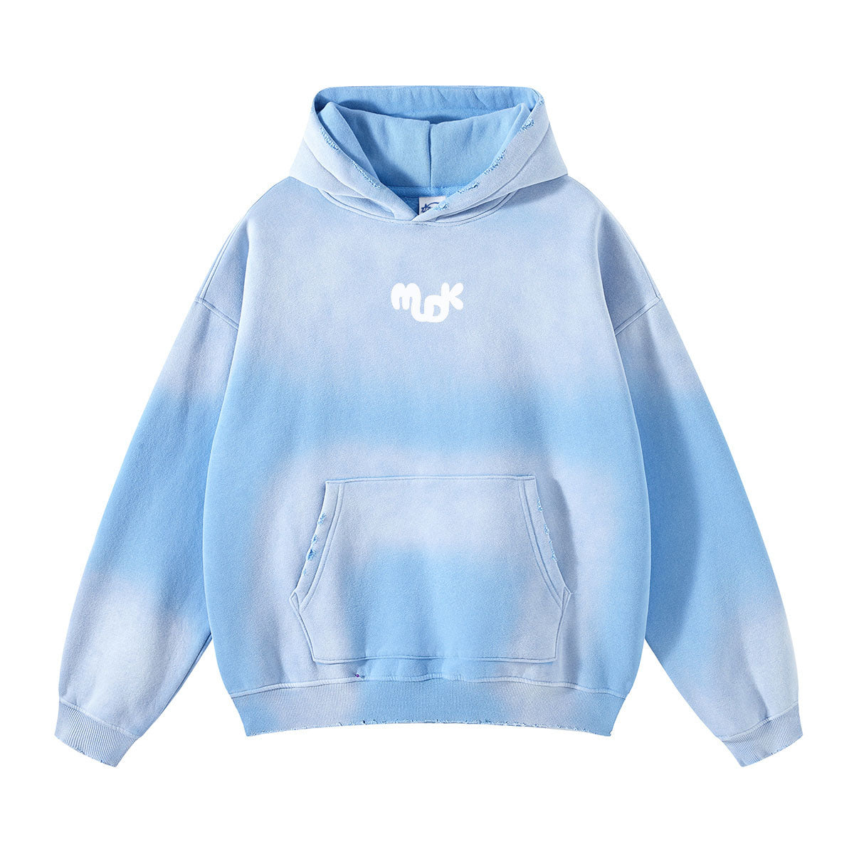VORTEX Heavyweight Loose Hoodie Light Blue MUDIK - Stand out. Stay true.