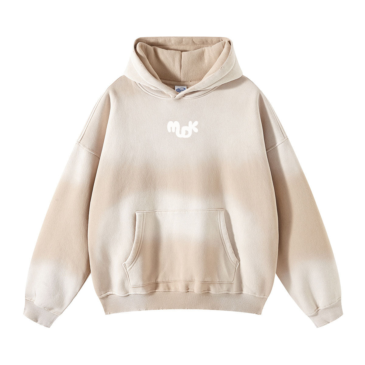 VORTEX Heavyweight Loose Hoodie Apricot MUDIK - Stand out. Stay true.