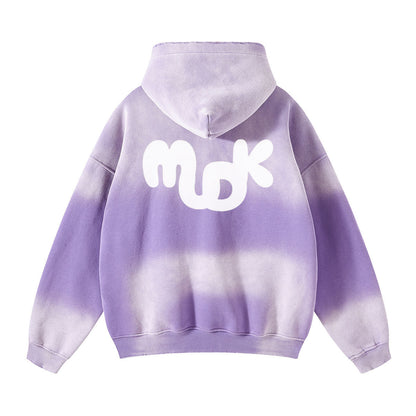 VORTEX Heavyweight Loose Hoodie Dark Purple MUDIK - Stand out. Stay true.
