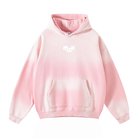 VORTEX Heavyweight Loose Hoodie Pink MUDIK - Stand out. Stay true.