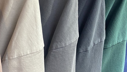 DORA Waffle T-shirt Mid-gray